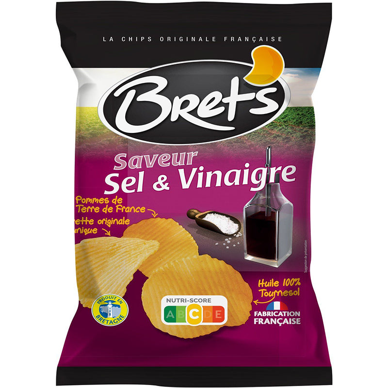 BRET'S - Salt & Vinegar Chips - 125g – L'AZURGourmet