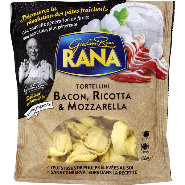 GIOVANNI RANA - Bacon, Ricotta & Mozarella Tortellini - 250g