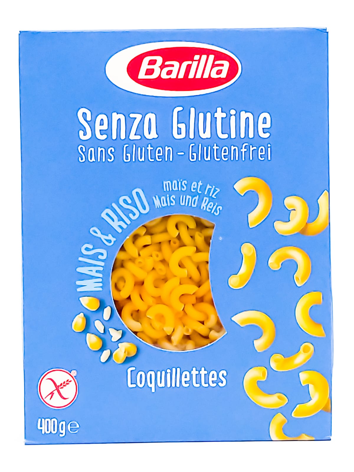 Produit «Barilla Coquillettes sans gluten»